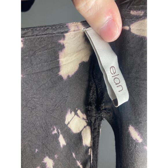 Elan Maxi Dress Shibori Dyed Beach Coverup Sheer ~ Lux Summer Days ~ Sz L - Picture 8 of 9